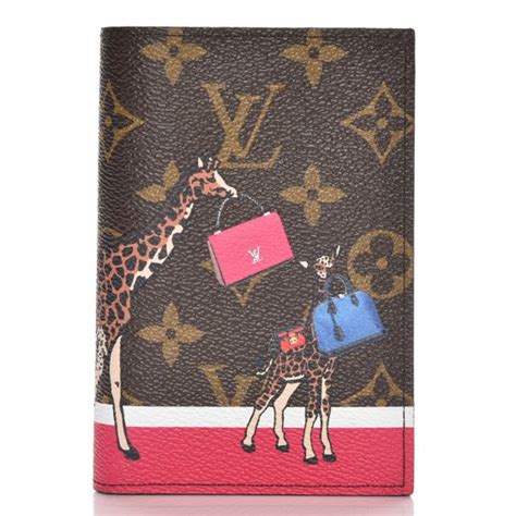 louis vuitton giraffe passport holder|Louis Vuitton 2017 Monogram Giraffe Passport Cover .